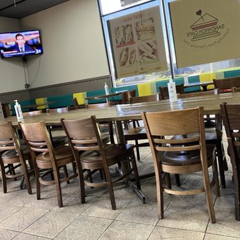 Sandwich Cafe - Good sized dining room with some long tables and booths - Sandwiches Near Me - Santa Fe Springs, California Sandwich Cafe - Good sized dining room with some long tables and booths - Sandwiches Near Me - Santa Fe Springs, California