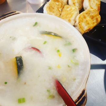 King Noodle - Fish & Pumpkin Congee and Pork & Chive JiaoZi - Noodles Near Me - Seattle, Washington King Noodle - Fish & Pumpkin Congee and Pork & Chive JiaoZi - Noodles Near Me - Seattle, Washington