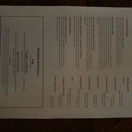 Menu Menu