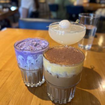 NEP Cafe - Irvine - Iced Coconut Ube Coffee, Egg Coffee, Thai Princess - Breakfast & Brunch Near Me - Irvine, California