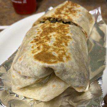 Kimberly Mexican Restaurant and Store - a burrito wrapped in foil - Mexican Near Me - Wisconsin Dells, Wisconsin