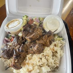 Cafe Baklava Doner Kebab - Lamb kebabs