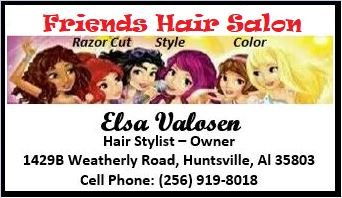 Friends Hair Salon 1429 B Weatherly Road Huntsville Al Hair