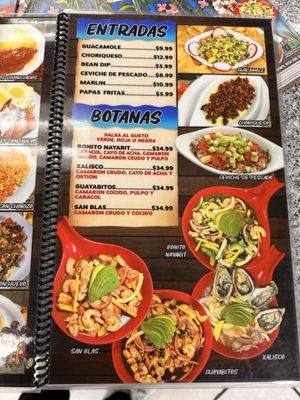 Menu photo 1 Bonito Nayarit South El Monte, CA Menu photo 1 Bonito Nayarit South El Monte, CA