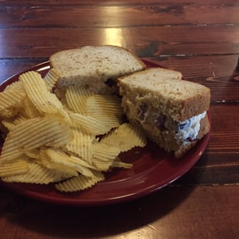 Hen House - Chicken salad sandwich & chips - American Near Me - Okemah, Oklahoma
