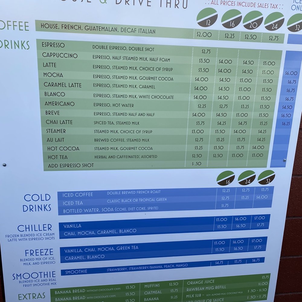 Menu Menu