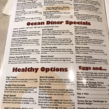 Ocean Diner - Menu 2 - Diners Near Me - Hermosa Beach, California Ocean Diner - Menu 2 - Diners Near Me - Hermosa Beach, California