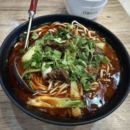 Szechwan Spicy Beef Noodle Soup