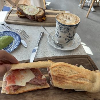 {petite} maman - patricia's prosciutto sandwich cardamom bun latte - Bakeries Near Me - Miami, Florida {petite} maman - patricia's prosciutto sandwich cardamom bun latte - Bakeries Near Me - Miami, Florida