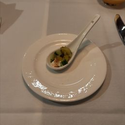 Pineapple cucumber salad snack