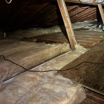 SuperGreen Insulation - After... R-38 Batt insulation installed... looking nice... Yay! - Insulation Installation Near Me