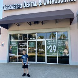 Greenberg Dental & Orthodontics - After his first dentist appointment! Thanks for the free toothbrush!