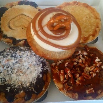 Mix Bakeshop - I could not settle for just one pie and tried four and I could not resist to get a cupcake. - Bakeries Near Me - Reno, Nevada
