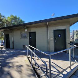 Silver Terrace Soccer Fields - One public restroom. no baby changing station or paper towels/air drying machine to dry your hands with (as of 1/11/25).