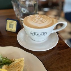 PRESS Coffee Crêpes Cocktails - Pistachio latte