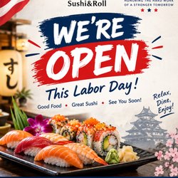 Japanese Castle Sushi & Roll - Paramount - Happy Labor Day!