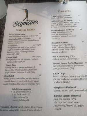 Menu photo 2 Seymour’s Ticonderoga, NY Menu photo 2 Seymour’s Ticonderoga, NY