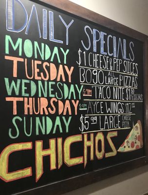 Menu photo 3 Chichos - Strawbridge Virginia Beach, VA