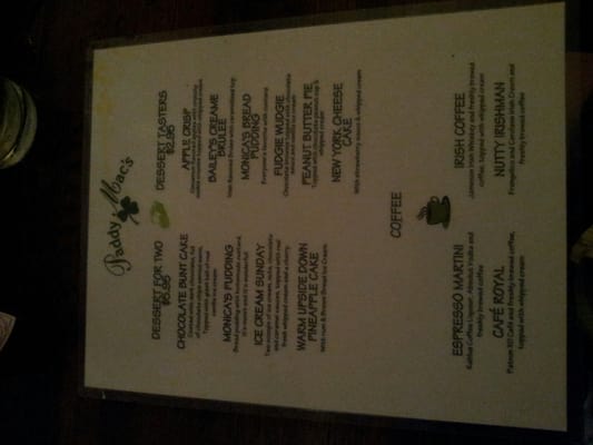 Menu photo 7 Paddy Mac's Restaurant Palm Beach Gardens, FL Menu photo 7 Paddy Mac's Restaurant Palm Beach Gardens, FL