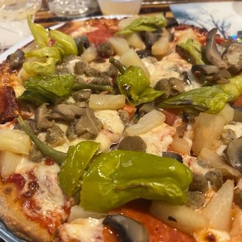 Village Pizza Inn - MY pizza sausage, pepperoni, mushrooms, pineapple and pepperoncinis!!! Mmmmmmm!!!! - Pizza Near Me - Point Pleasant, West Virginia Village Pizza Inn - MY pizza sausage, pepperoni, mushrooms, pineapple and pepperoncinis!!! Mmmmmmm!!!! - Pizza Near Me - Point Pleasant, West Virginia