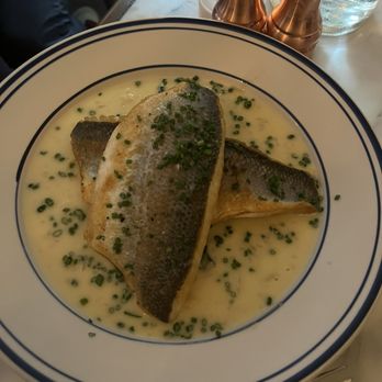 Regalade - Branzino chive beurre blanc - French Near Me - Los Angeles, California