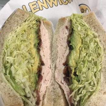 Lenwich - Turkey on sourdough with avocado, bacon, and lettuce - very good, but not enough turkey on this one - Sandwiches Near Me - New York, New York Lenwich - Turkey on sourdough with avocado, bacon, and lettuce - very good, but not enough turkey on this one - Sandwiches Near Me - New York, New York