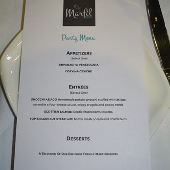 Marfil Bistro - Our event menu choice! This was perfect for us, but they have other options! - Breakfast & Brunch Near Me - Doral, Florida Marfil Bistro - Our event menu choice! This was perfect for us, but they have other options! - Breakfast & Brunch Near Me - Doral, Florida
