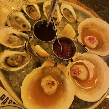 Pastis - Scallop Crudo & oysters - French Near Me - New York, New York Pastis - Scallop Crudo & oysters - French Near Me - New York, New York