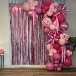 One Stop Pop Designs - This balloon arch was the highlight of the party!