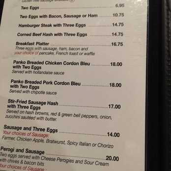 Mondo Restaurant - Chicken cordon bleu for breakfast? - Canadian (New) Near Me - Fort St John, British Columbia Mondo Restaurant - Chicken cordon bleu for breakfast? - Canadian (New) Near Me - Fort St John, British Columbia