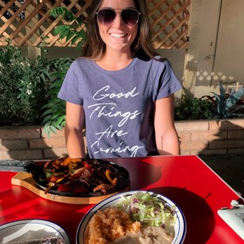 La Palapa - Good things are coming, but for me they've already arrived! Asada fajita plate, yum! - Seafood Near Me - Yucca Valley, California La Palapa - Good things are coming, but for me they've already arrived! Asada fajita plate, yum! - Seafood Near Me - Yucca Valley, California