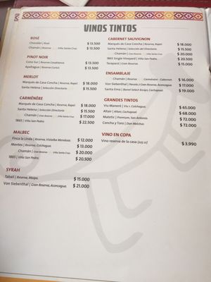 Menu photo 8 Ica Comida Peruana Viña del Mar, VS Menu photo 8 Ica Comida Peruana Viña del Mar, VS