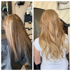 Shear Image - Full highlight & Hot head extensions