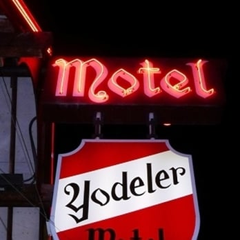 Yodeler Motel - The neon sign lights your way in the dark - Hotels Near Me - Red Lodge, Montana Yodeler Motel - The neon sign lights your way in the dark - Hotels Near Me - Red Lodge, Montana