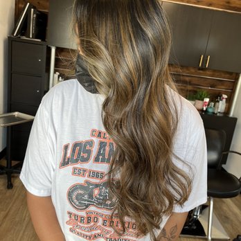 Hair By Blends By Vic - Balayage with 1 in trim - Hair Stylists Near Me - Stockton, California Hair By Blends By Vic - Balayage with 1 in trim - Hair Stylists Near Me - Stockton, California