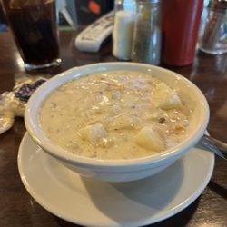 Peg & Doc's Sports Bar & Grill - Clam chowder soup.