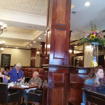 Rick's Chophouse - Overlooking the check-in desk and dining area - Seafood Near Me - McKinney, Texas