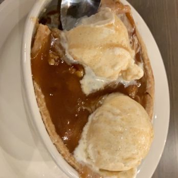 Cracker Barrel - Apples dumpling with ice cream - Southern Near Me - Victorville, California Cracker Barrel - Apples dumpling with ice cream - Southern Near Me - Victorville, California