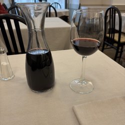 Half liter house wine
