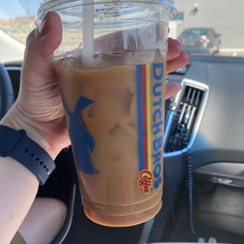 Dutch Bros Coffee - White chocolate mocha cold brew - Coffee & Tea Near Me - Rio Rancho, New Mexico