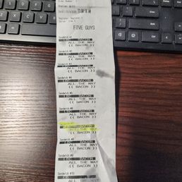 Copy of the receipt Copy of the receipt