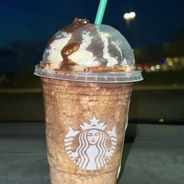 Grande Mocha Frappuccino Blended Coffee with xtra chocolate