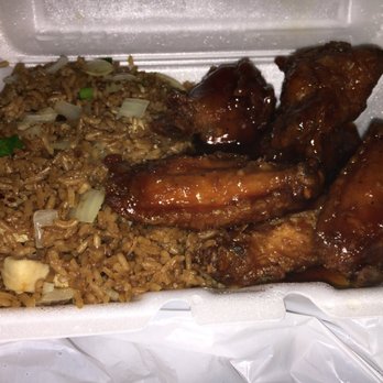 China Town - Honey chicken wings and rice special. - Chinese Near Me - Raytown, Missouri