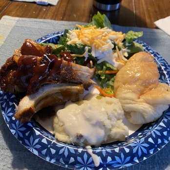 Cheddar's Scratch Kitchen - Plated rib dinner at home for the Chiefs game - Comfort Food Near Me - Glendale, Arizona Cheddar's Scratch Kitchen - Plated rib dinner at home for the Chiefs game - Comfort Food Near Me - Glendale, Arizona