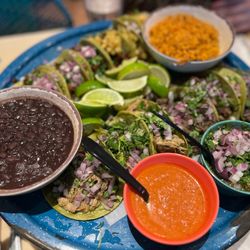 Que Chula - Chorizo Tacos Carnitas Tacos Al Pastor Tacos Carne Asada Tacos