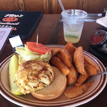 Mikes Crab House North - Crab cake sandwich - Seafood Near Me - Pasadena, Maryland Mikes Crab House North - Crab cake sandwich - Seafood Near Me - Pasadena, Maryland