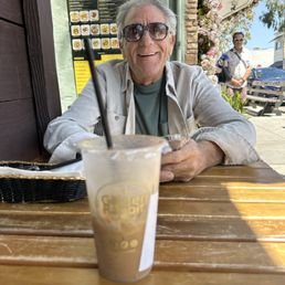 Bubby loves his Vietnamese Coffee! Bubby loves his Vietnamese Coffee!