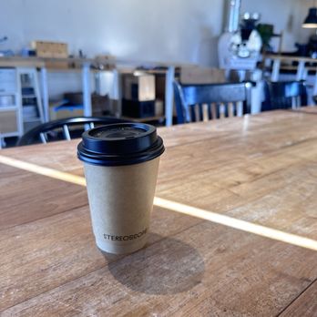Stereoscope Coffee Company - Coffee Shop interior long desk! - Coffee & Tea Near Me - Buena Park, California Stereoscope Coffee Company - Coffee Shop interior long desk! - Coffee & Tea Near Me - Buena Park, California