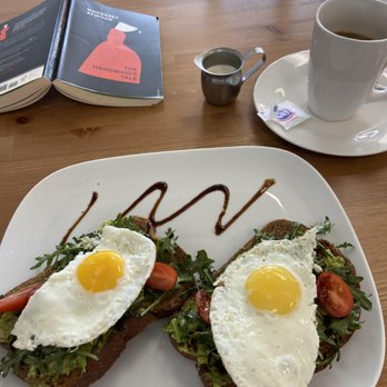 The Breakfast Mug - Wonderful avocado toast with sunny-up eggs. - Breakfast & Brunch Near Me - Oceanside, California The Breakfast Mug - Wonderful avocado toast with sunny-up eggs. - Breakfast & Brunch Near Me - Oceanside, California