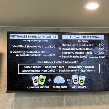 Vieti Coffee - Menu - Coffee & Tea Near Me - Dallas, Texas Vieti Coffee - Menu - Coffee & Tea Near Me - Dallas, Texas